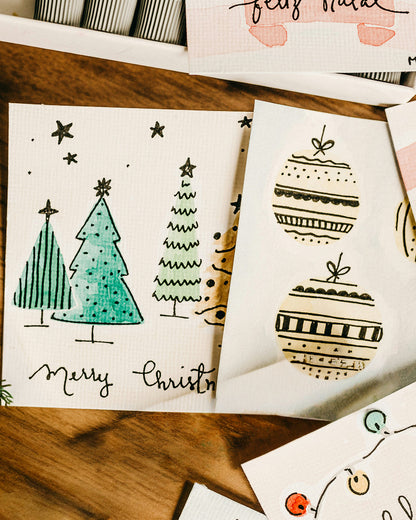 Die Weihnachtskarten-Werkstatt